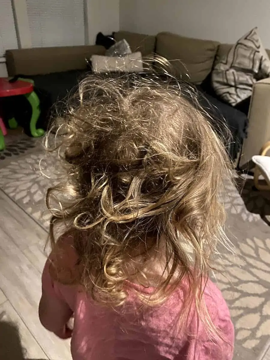 Matted Hair on Preschoolers Ratty Hair on Toddlers & How to Fix It